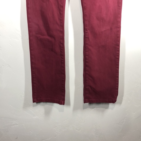 Emporio Armani Cameron maroon pants size 28 - Picture 4 of 13